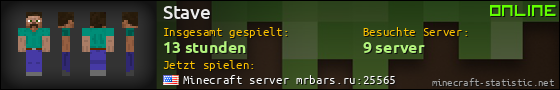 Benutzerleisten 560x90 für Stave