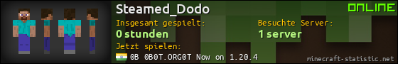 Benutzerleisten 560x90 für Steamed_Dodo