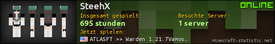 Benutzerleisten 560x90 für SteehX