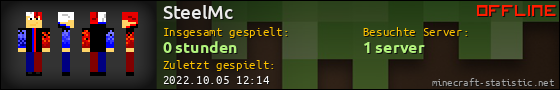 Benutzerleisten 560x90 für SteelMc