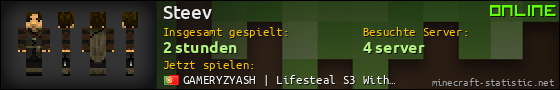 Benutzerleisten 560x90 für Steev