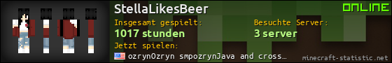 Benutzerleisten 560x90 für StellaLikesBeer