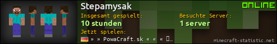 Benutzerleisten 560x90 für Stepamysak