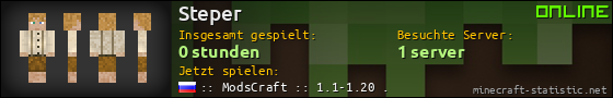 Benutzerleisten 560x90 für Steper