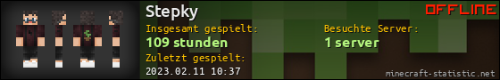 Benutzerleisten 560x90 für Stepky