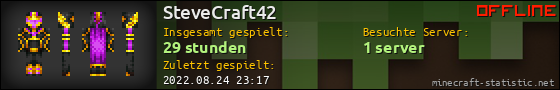 Benutzerleisten 560x90 für SteveCraft42