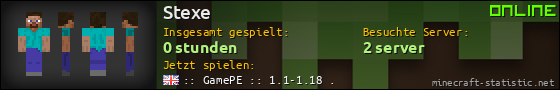 Benutzerleisten 560x90 für Stexe