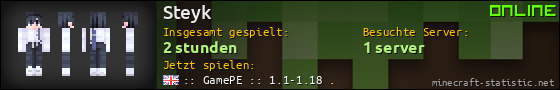 Benutzerleisten 560x90 für Steyk