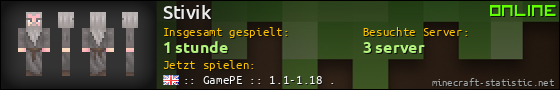 Benutzerleisten 560x90 für Stivik