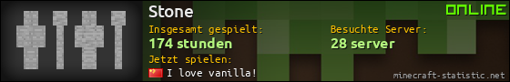 Benutzerleisten 560x90 für Stone