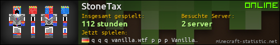 Benutzerleisten 560x90 für StoneTax