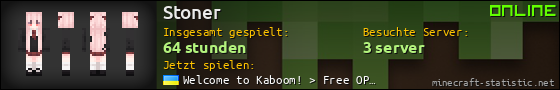 Benutzerleisten 560x90 für Stoner