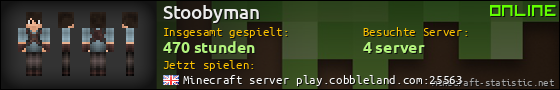 Benutzerleisten 560x90 für Stoobyman
