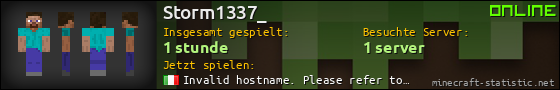 Benutzerleisten 560x90 für Storm1337_