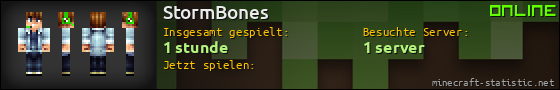 Benutzerleisten 560x90 für StormBones