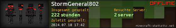 Benutzerleisten 560x90 für StormGeneral802