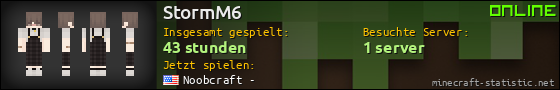 Benutzerleisten 560x90 für StormM6