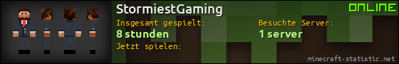 Benutzerleisten 560x90 für StormiestGaming