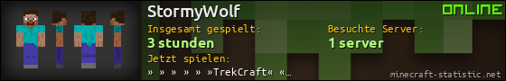 Benutzerleisten 560x90 für StormyWolf