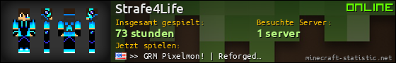 Benutzerleisten 560x90 für Strafe4Life