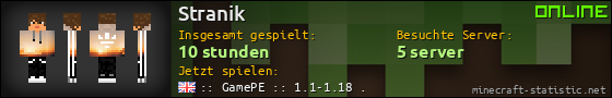 Benutzerleisten 560x90 für Stranik