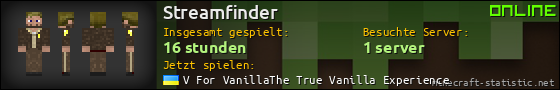 Benutzerleisten 560x90 für Streamfinder