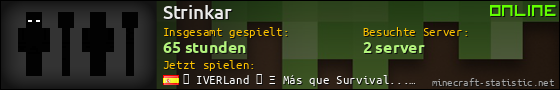 Benutzerleisten 560x90 für Strinkar
