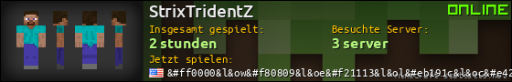 Benutzerleisten 560x90 für StrixTridentZ