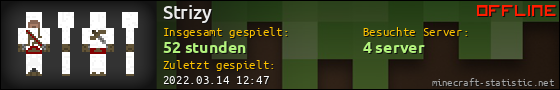 Benutzerleisten 560x90 für Strizy