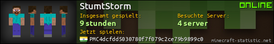 Benutzerleisten 560x90 für StumtStorm
