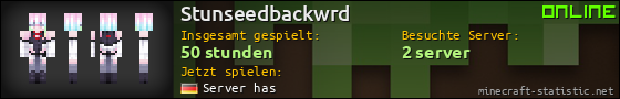 Benutzerleisten 560x90 für Stunseedbackwrd