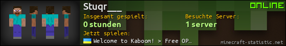 Benutzerleisten 560x90 für Stuqr___