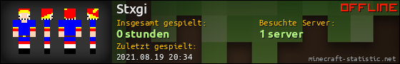 Benutzerleisten 560x90 für Stxgi