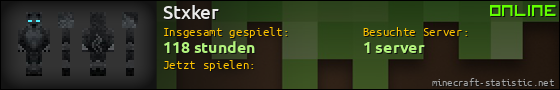 Benutzerleisten 560x90 für Stxker