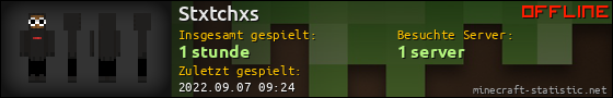 Benutzerleisten 560x90 für Stxtchxs