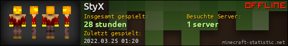 Benutzerleisten 560x90 für StyX