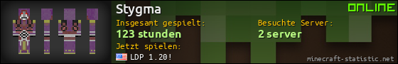 Benutzerleisten 560x90 für Stygma