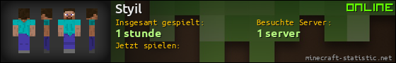 Benutzerleisten 560x90 für Styil