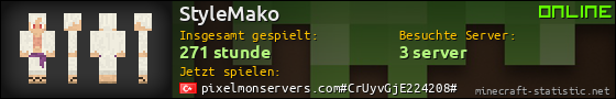 Benutzerleisten 560x90 für StyleMako