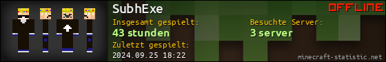 Benutzerleisten 560x90 für SubhExe