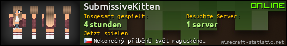 Benutzerleisten 560x90 für SubmissiveKitten