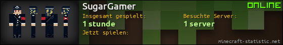 Benutzerleisten 560x90 für SugarGamer