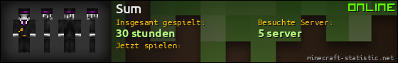 Benutzerleisten 560x90 für Sum