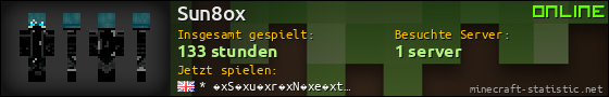 Benutzerleisten 560x90 für Sun8ox