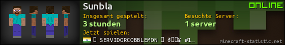 Benutzerleisten 560x90 für Sunbla