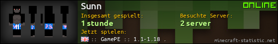 Benutzerleisten 560x90 für Sunn
