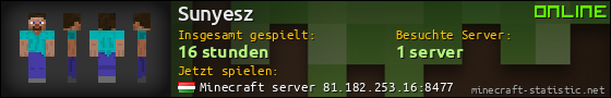 Benutzerleisten 560x90 für Sunyesz