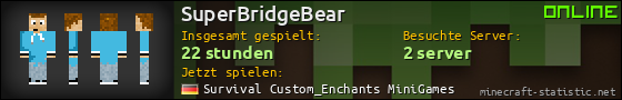 Benutzerleisten 560x90 für SuperBridgeBear