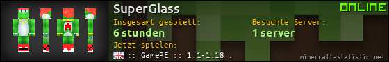 Benutzerleisten 560x90 für SuperGlass