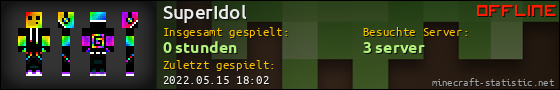 Benutzerleisten 560x90 für SuperIdol